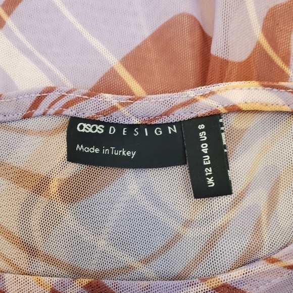 ASOS Design sheer long sleeve bodysuit - Picture 9 of 12